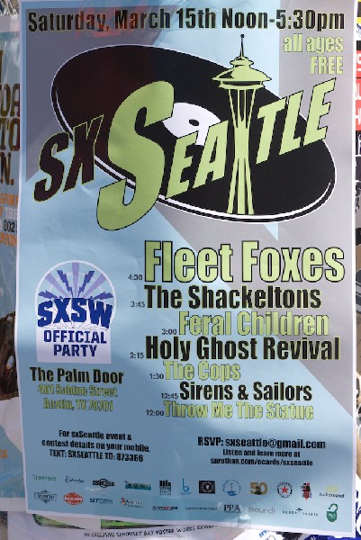 Posters etc seen around Austin during SXSW 2008