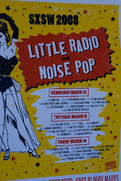Posters etc seen around Austin during SXSW 2008