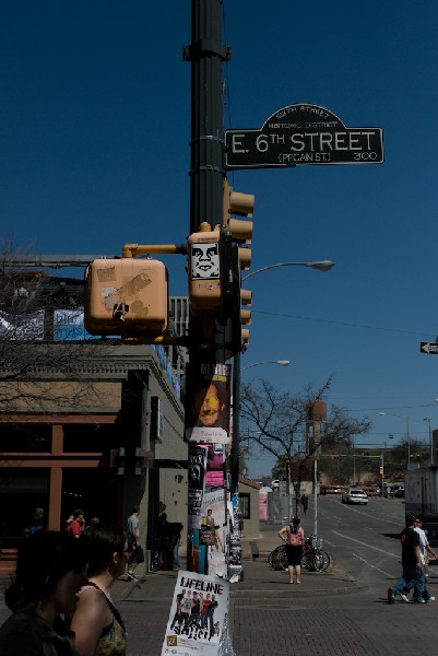 Posters etc seen around Austin during SXSW 2008