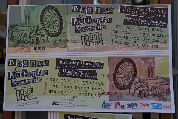 Posters etc seen around Austin during SXSW 2008