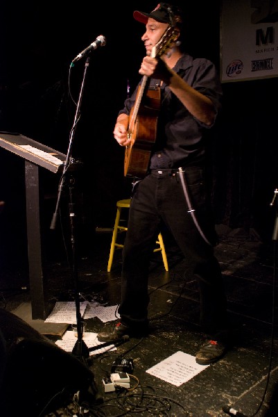 The Nightwatchman at Esther's Follies.  SXSW 2008