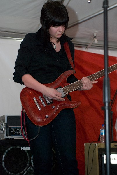 The Pack A.D. at the Canada Blast day party. SXSW 2008