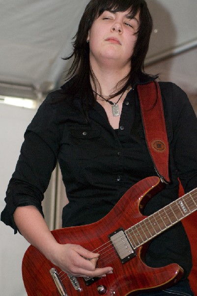 The Pack A.D. at the Canada Blast day party. SXSW 2008