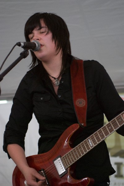 The Pack A.D. at the Canada Blast day party. SXSW 2008