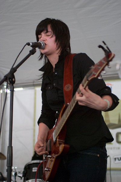 The Pack A.D. at the Canada Blast day party. SXSW 2008