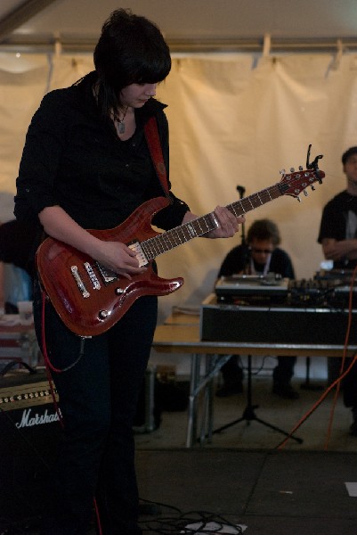 The Pack A.D. at the Canada Blast day party. SXSW 2008