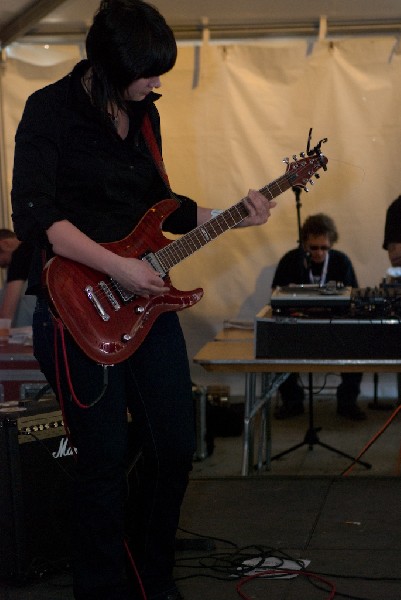 The Pack A.D. at the Canada Blast day party. SXSW 2008