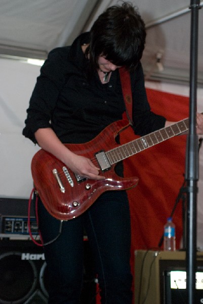The Pack A.D. at the Canada Blast day party. SXSW 2008