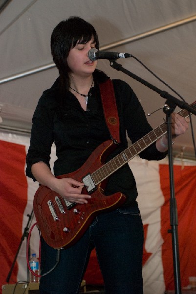 The Pack A.D. at the Canada Blast day party. SXSW 2008