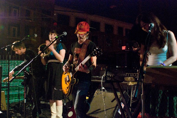 Til We're Blue Or Destroy at the Mohawk Frrvrr Party.  SXSW 2008