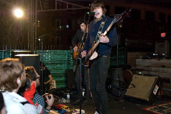 Tokyo Police Club at the Mohawk Frrvrr Party.  SXSW 2008