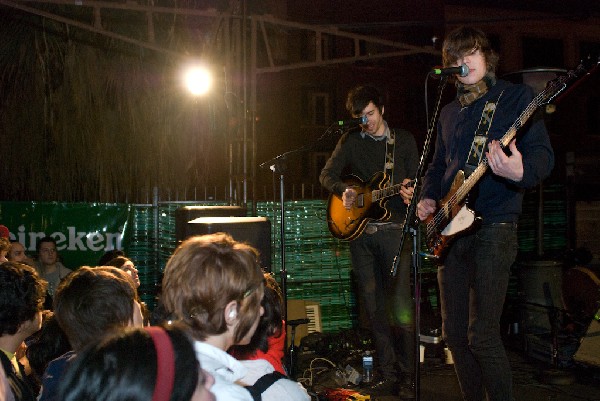 Tokyo Police Club at the Mohawk Frrvrr Party.  SXSW 2008