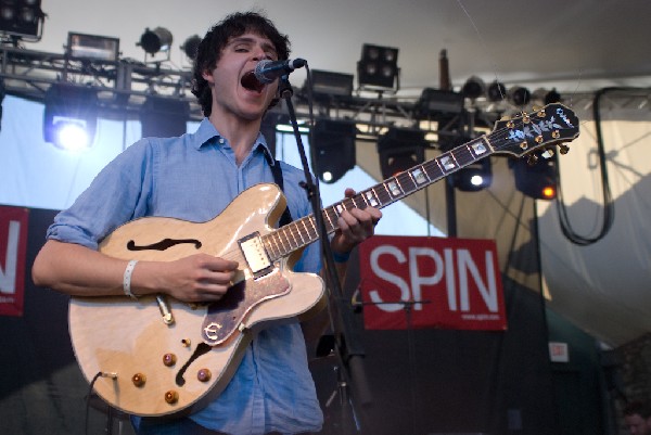 Vampire Weekend at the Spin Party.  SXSW 2008