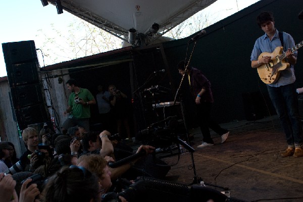 Vampire Weekend at the Spin Party.  SXSW 2008