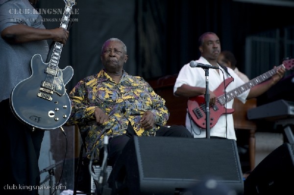 B.B. King at Bonnaroo 2008