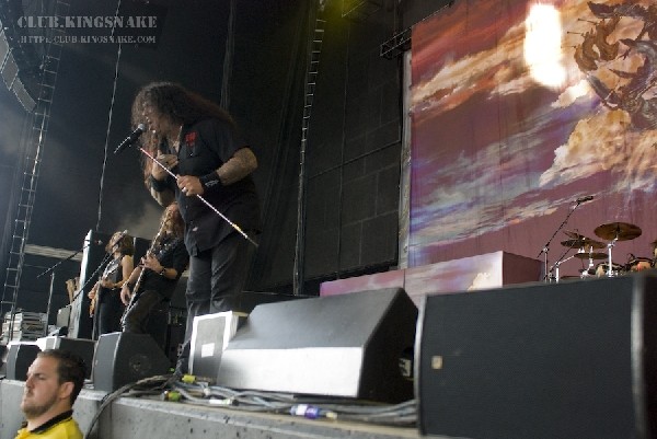 Testament at the Molson Amphitheatre.  Toronto, Ontario