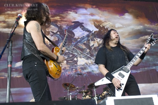 Testament at the Molson Amphitheatre.  Toronto, Ontario