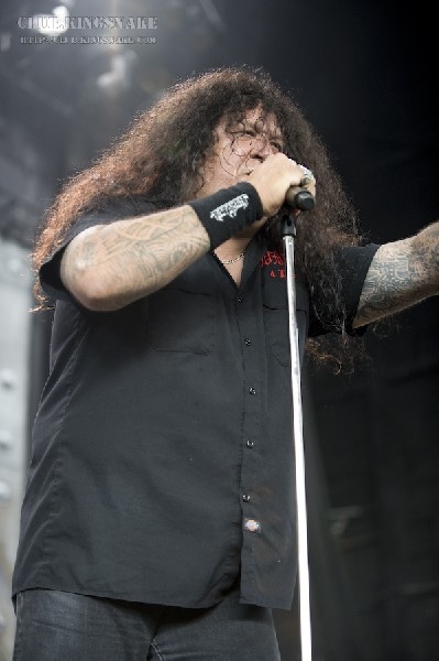 Testament at the Molson Amphitheatre.  Toronto, Ontario