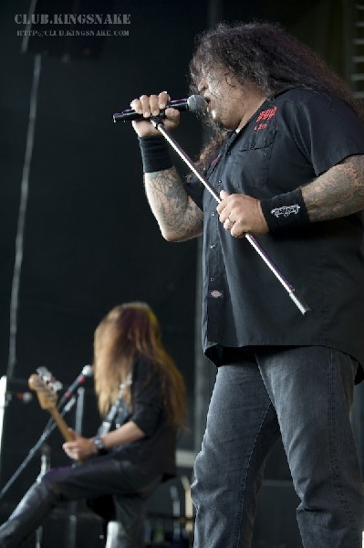 Testament at the Molson Amphitheatre.  Toronto, Ontario
