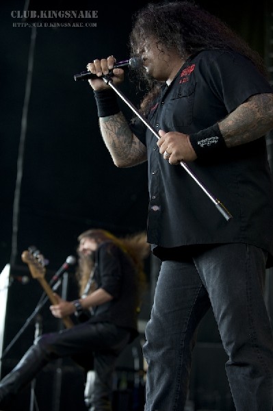 Testament at the Molson Amphitheatre.  Toronto, Ontario