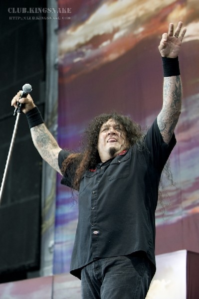 Testament at the Molson Amphitheatre.  Toronto, Ontario