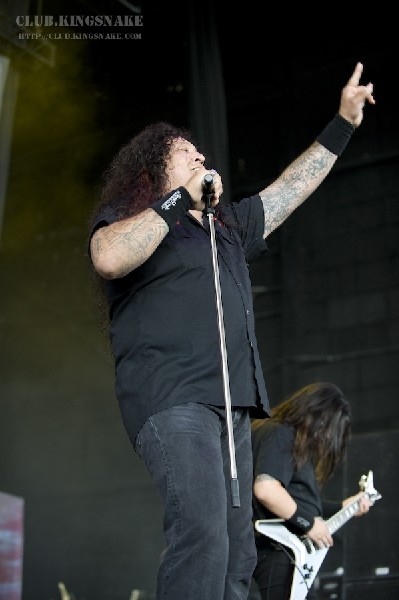 Testament at the Molson Amphitheatre.  Toronto, Ontario