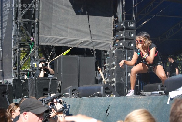 MIA at The Virgin Festival, Toronto.