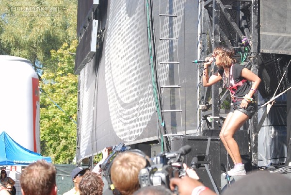 MIA at The Virgin Festival, Toronto.