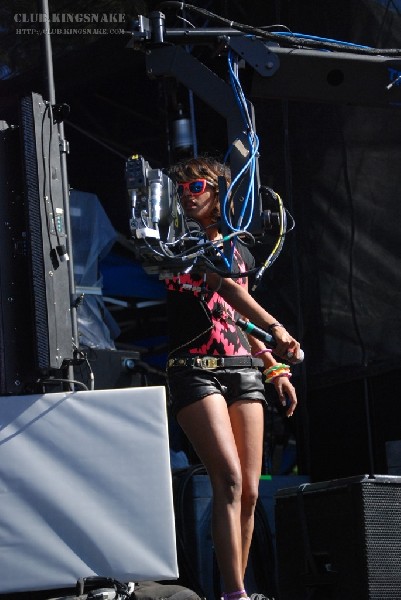 MIA at The Virgin Festival, Toronto.