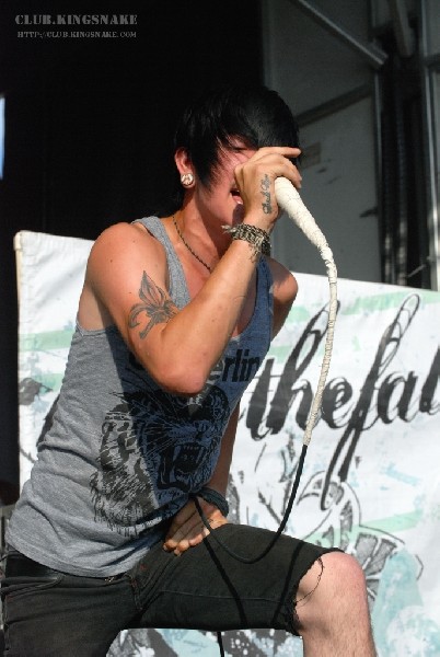 Bless The Fall at The Vans Warped Tour.   August 11, 2007.
