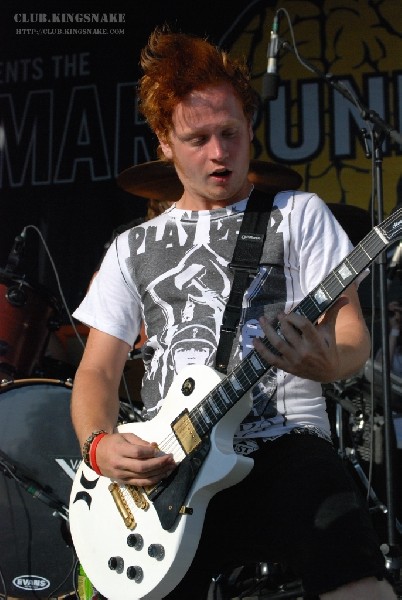 Bless The Fall at The Vans Warped Tour.   August 11, 2007.