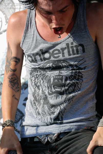 Bless The Fall at The Vans Warped Tour.   August 11, 2007.