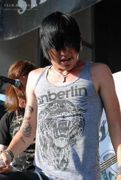 Bless The Fall at The Vans Warped Tour.   August 11, 2007.