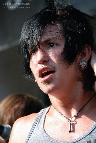 Bless The Fall at The Vans Warped Tour.   August 11, 2007.