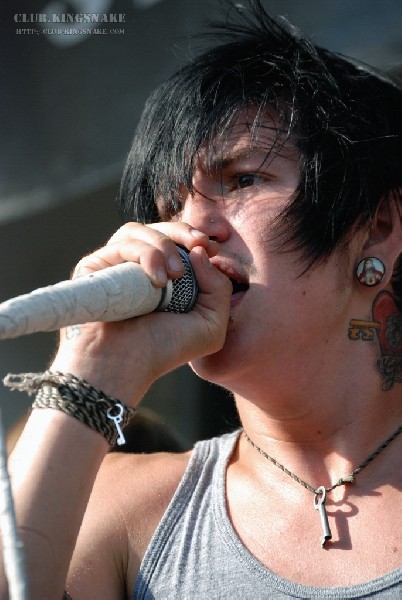 Bless The Fall at The Vans Warped Tour.   August 11, 2007.