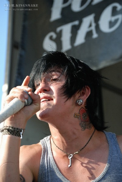 Bless The Fall at The Vans Warped Tour.   August 11, 2007.