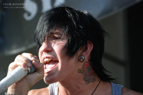 Bless The Fall at The Vans Warped Tour.   August 11, 2007.