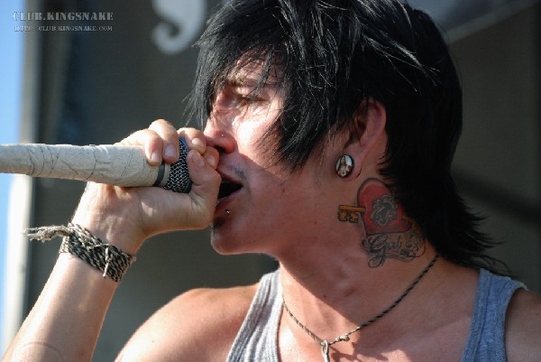 Bless The Fall at The Vans Warped Tour.   August 11, 2007.