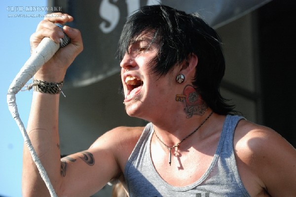 Bless The Fall at The Vans Warped Tour.   August 11, 2007.