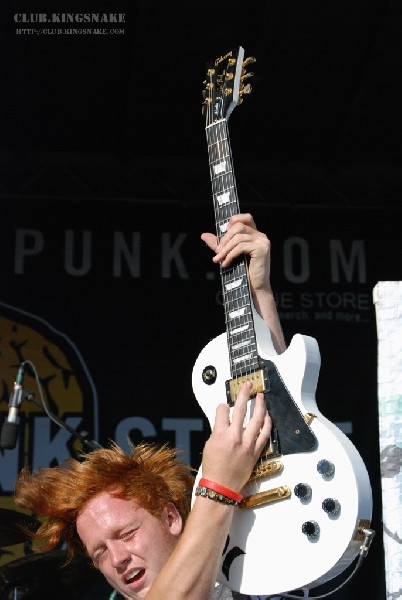 Bless The Fall at The Vans Warped Tour.   August 11, 2007.
