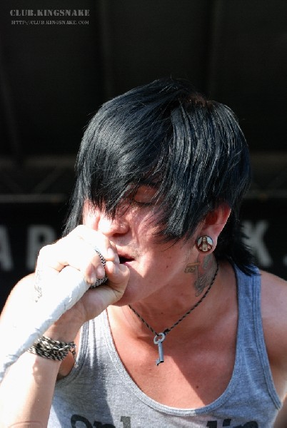 Bless The Fall at The Vans Warped Tour.   August 11, 2007.
