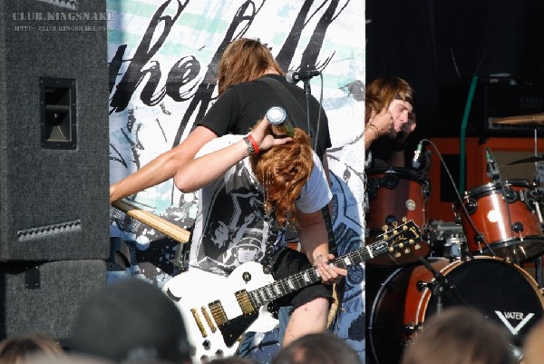 Bless The Fall at The Vans Warped Tour.   August 11, 2007.