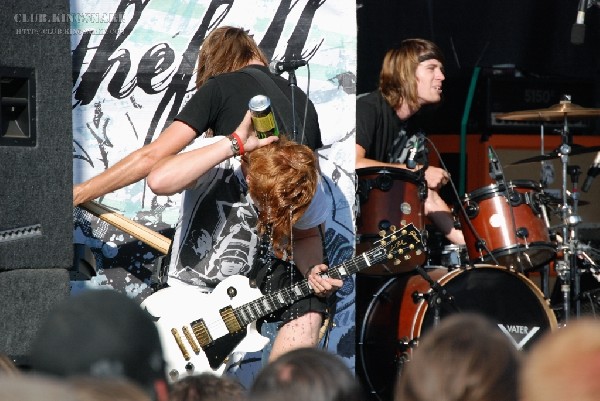 Bless The Fall at The Vans Warped Tour.   August 11, 2007.