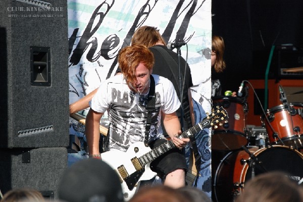 Bless The Fall at The Vans Warped Tour.   August 11, 2007.