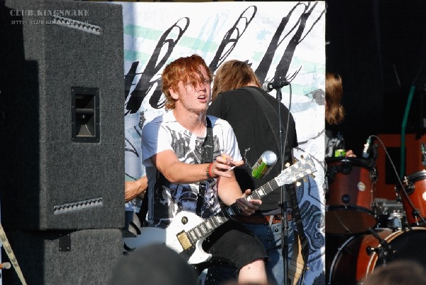 Bless The Fall at The Vans Warped Tour.   August 11, 2007.