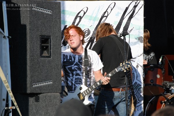 Bless The Fall at The Vans Warped Tour.   August 11, 2007.