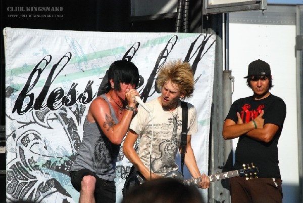 Bless The Fall at The Vans Warped Tour.   August 11, 2007.