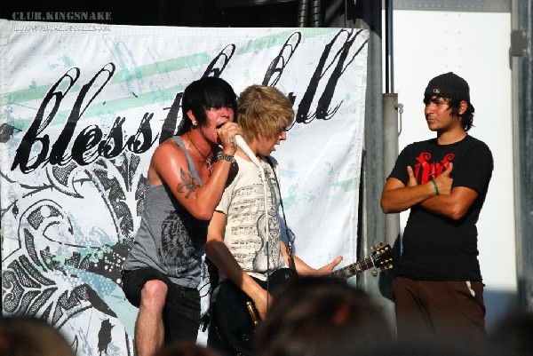Bless The Fall at The Vans Warped Tour.   August 11, 2007.