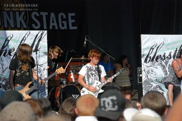 Bless The Fall at The Vans Warped Tour.   August 11, 2007.