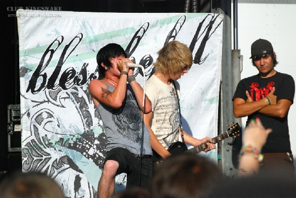 Bless The Fall at The Vans Warped Tour.   August 11, 2007.